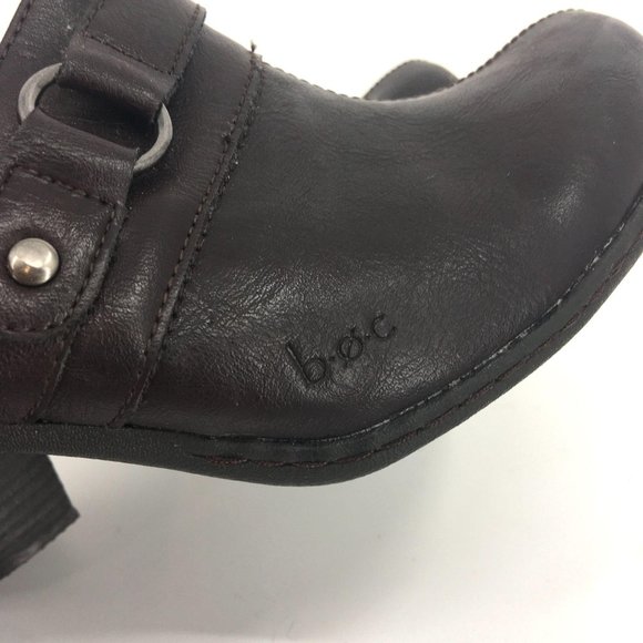 b.o.c. by Born Dark Brown Buckle Slip On Shoes - Picture 7 of 9